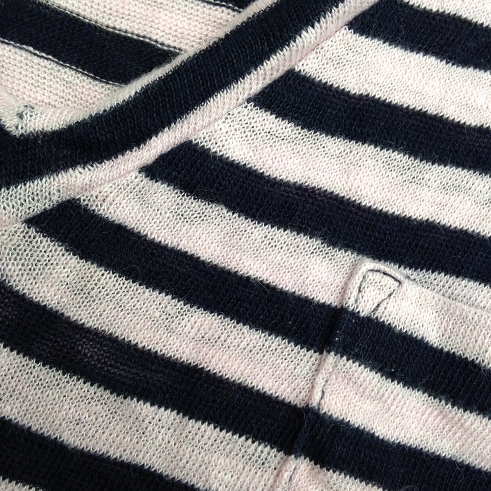 J.Crew striped 100% linen top - Picture 4 of 6